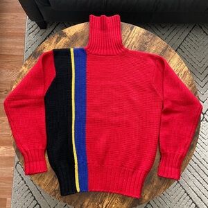 Vintage Ralph Lauren Polo 80s Chunky knit Size L